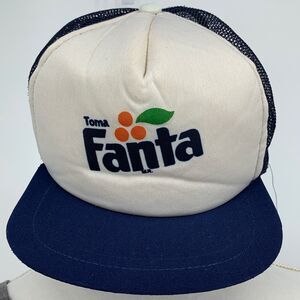 Fanta Trucker Hat -Fanta hat - 90’s Style - Mesh Back - Snapback Cap